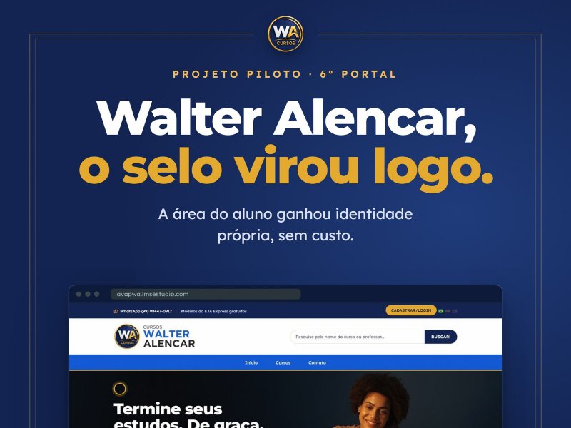 Site da escola AVA PWA