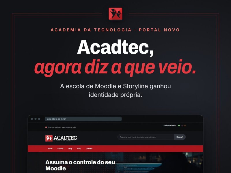 Site da escola Acadtec